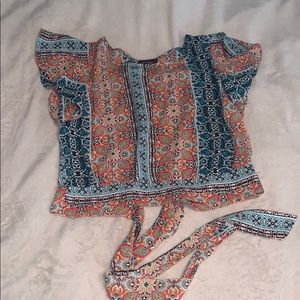 Crop blouse